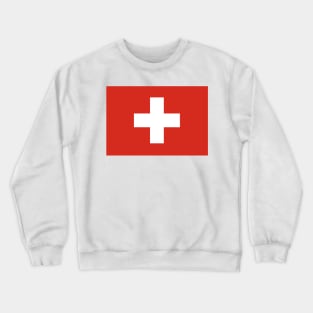 Switzerland flag Crewneck Sweatshirt